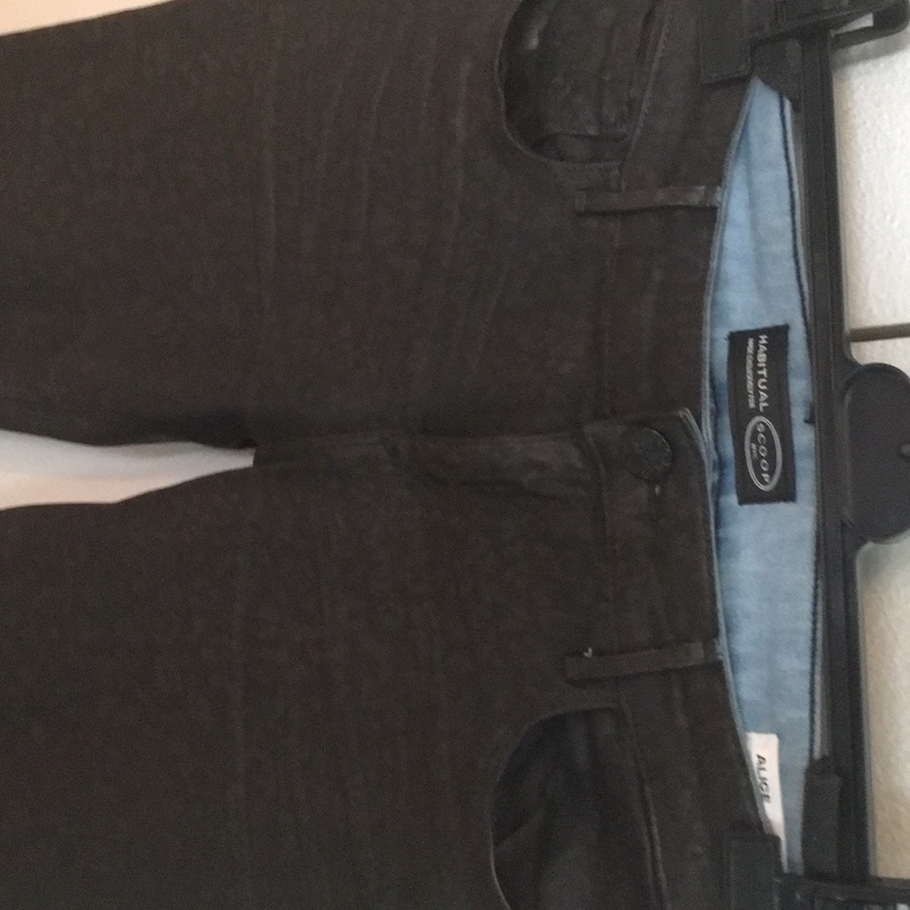 Habitual waxed stretch legging jean, chocolate pet